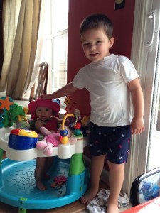 Tyler & his little sister Stella Rose