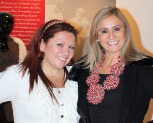 Evelyn Brooks & Mrs. Flor Diaz (Peru Cultural Attache for the United States)