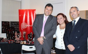 Juan Luis Reus (Head of the Peru Trade Mission in Washington DC), Evelyn Brooks & Jose Corbera (Commerce Office Embassy of Peru in Washington DC)